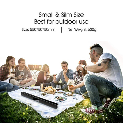 Honoursacy 40W Bluetooth Soundbar for TV PC Immersive Audio by zapcart