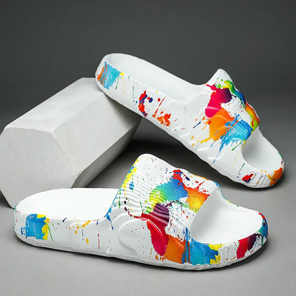 Men's EVA Non Slip Slippers Qztzx Outdoor Beach Sandals