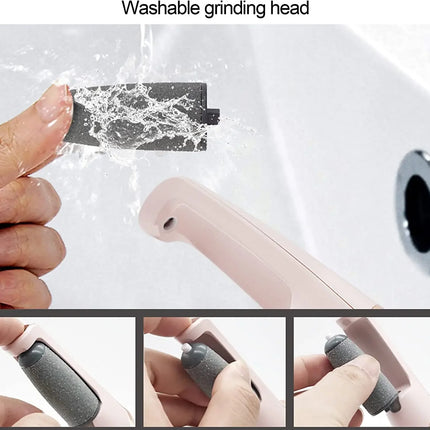 Electric Pedicure Grinder Pro For Heels Callus Removal Tool by zapcart