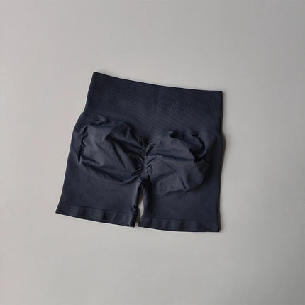 Peach Buttock Lifting High Waisted Yoga Shorts Women by zapcart