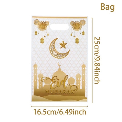 FENGRISECN Eid Mubarak Candy Bags Muslim Ramadan Gift Pack by zapcart