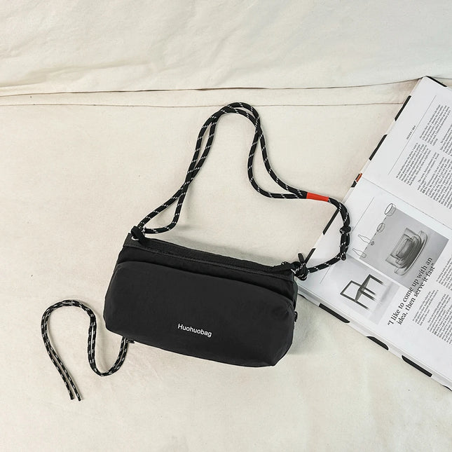 New Design Sense Crossbody Bag, Casual Mobile Phone Bag, Multi-Layer Lightweight Shoulder Bag, Mountain Climbing Small Bag by zapcart