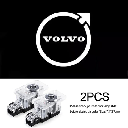 Volvo LED Car Door Projector Lights For Owners Premium by zapcart