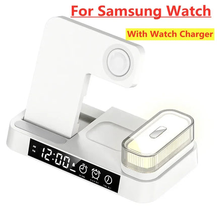 VIKEFON 30W 3 In 1 Wireless Charger Stand For iPhone Watch by zapcart