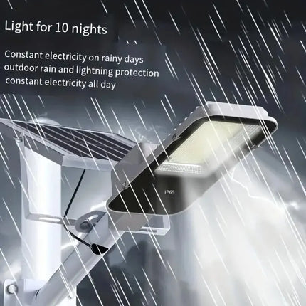 YQCHEZI 357LED Solar Street Light 6500K IP65 Outdoor Garage by zapcart