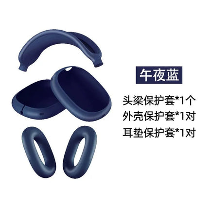 AirPods Max 4 In 1 Case Silicone Ear Cushion Cover For Pros by zapcart