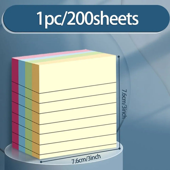 Choice Colorful Sticky Notes for Students 200 Sheets by zapcart