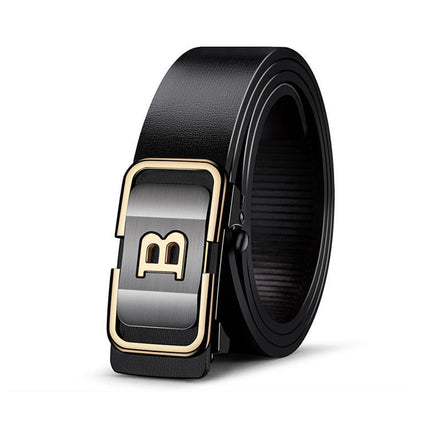 Men's Buckle Toothless Automatic Buckle Belt Fashion Gift