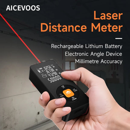 Aicevoos Rechargeable Laser Rangefinder Pro Builders 120m by zapcart
