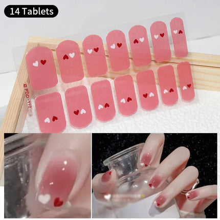 Diy Baking Free Nail Stickers Long Lasting For Home Nails by zapcart