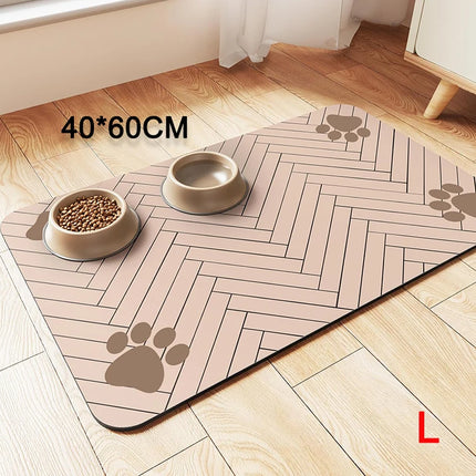 Choice Waterproof Pet Placemat For Dogs And Cats Quick Dry by zapcart