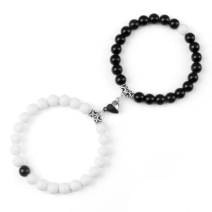Reliatonny Natural Stone Beads Bracelet For Lovers Magnet by zapcart