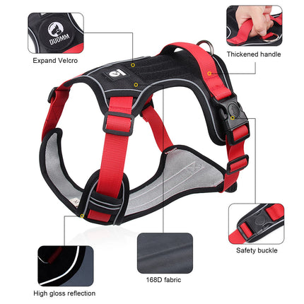Zhejiang Reflective Dog Harness Waterproof 1680D Large Dogs by zapcart