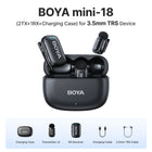Boya Mini Wireless Lavalier Microphone For iPhone Android by zapcart