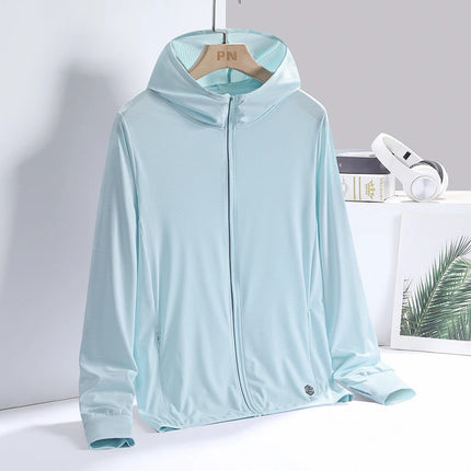 YJKVUR Unisex UPF 50 Sun Protection Hiking Hoodie Outdoor by zapcart