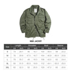 MADENCN M65 Field Jacket For Men Green Vintage Windbreaker by zapcart
