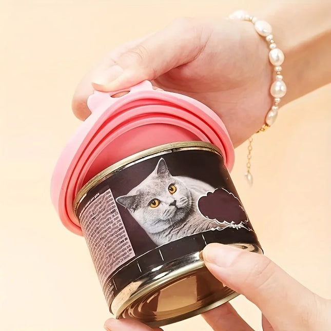 Silicone Can Lid for Pets Travel Universal Seal Keeps Fresh by zapcart