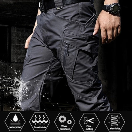 GHJQLCN Tactical Cargo Pants for Men 6XL Plus Size Pockets by zapcart