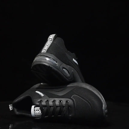 OLOMM Men's Breathable Trainer Sneakers Anti Slip Running