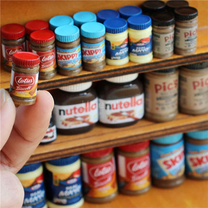 Umedolly 5pc Miniature Dollhouse Food Bottles 1/6 1/12 by zapcart
