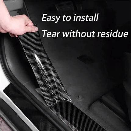 Choice 3D Carbon Fiber Car Bumper Door Guard Film For Cars