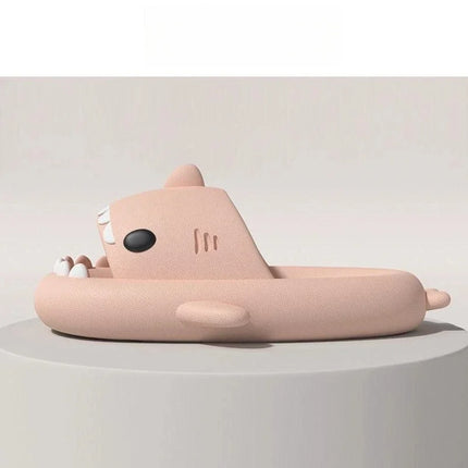 Couples Shark Slippers Non Slip Home Slides For Men Women by zapcart