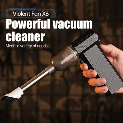 X6 Turbo Air Blower Dust Vacuum For Cars And PCs Compact by zapcart
