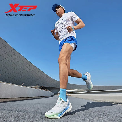 Xtep Kunpeng Men's Running Shoes Breathable Cushioning by zapcart