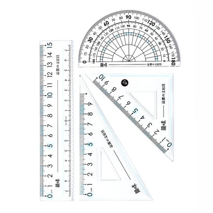Hign-concerned Multifunctional Triangular Ruler For Design by zapcart