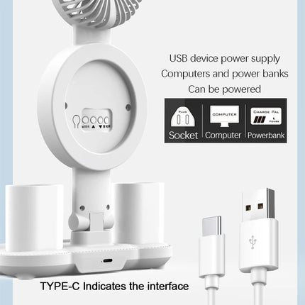 Feimefeiyou Rechargeable LED Desk Lamp for Students Reading