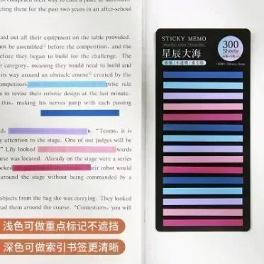 Moonbiffy Waterproof Index Tabs Sticky Notes for Students by zapcart