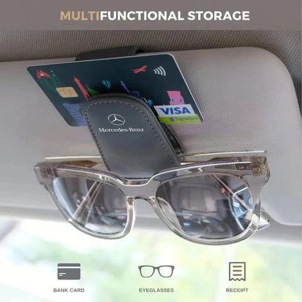 Mercedes Benz Eyeglass Holder Clip Secure Sunglasses Drivers by zapcart