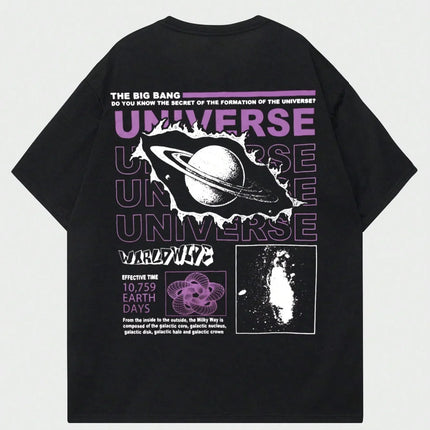 Teekossc Big Bang Universe Men Cotton Tee Breathable by zapcart