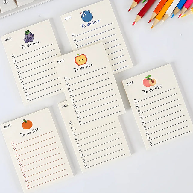 Moonbiffy To Do List Memo Pad 50 Sheets Student Stationery by zapcart