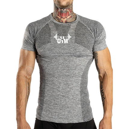Jason Rain Mens Quick Dry Sport T Shirt Compression by zapcart