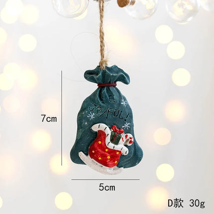 Choice Resin Christmas Ornament Santa Snowman Home Decor by zapcart