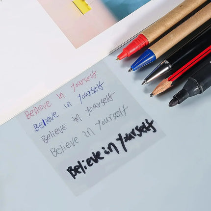 Choice Transparent Sticky Notes 150pcs Self Adhesive Study by zapcart