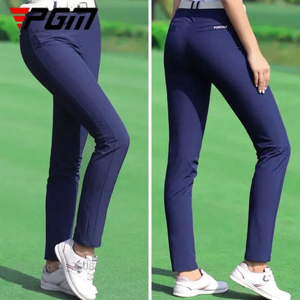 PGM Women Golf Trousers Slim Quick Dry Breathable Pants by zapcart