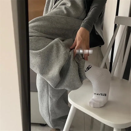 Oversize Women Sweatpants Harajuku Style All Day Comfort by zapcart