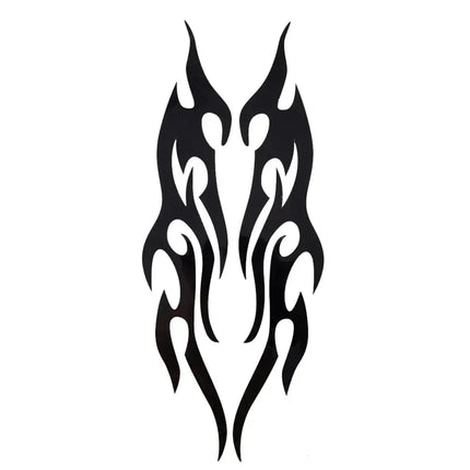 Choice Flame Car Sticker For Bumper Hood Mirrors Scratches by zapcart