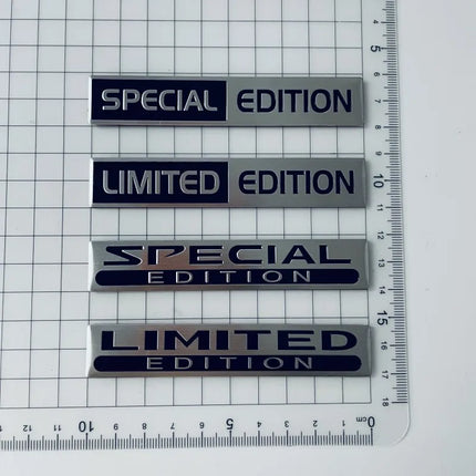 YesPlease 3D Metal Limited Edition Car Emblem Sticker by zapcart