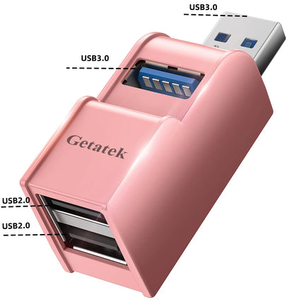 Getatek USB 3.0 Hub 3 Port Mini Splitter for PC Laptop by zapcart