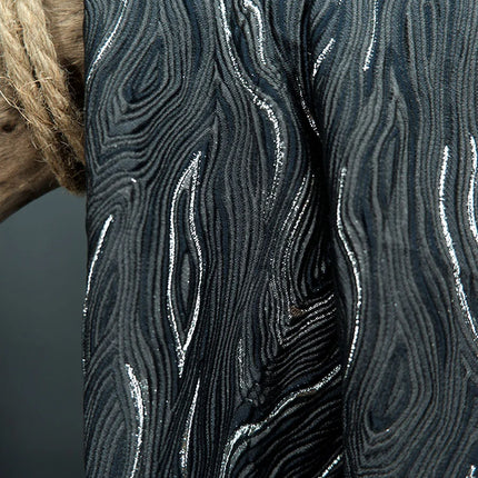 Green Mountain Jacquard Embossed Metallic Fabric Designers by zapcart