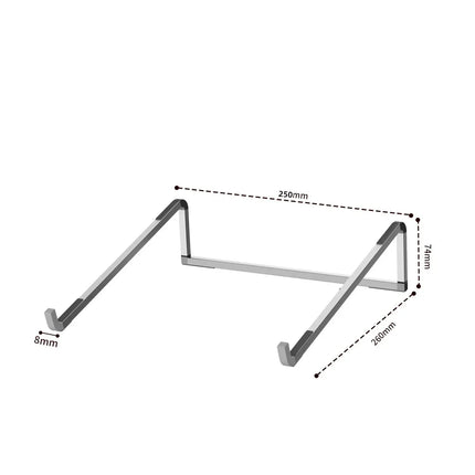 BAPPSUS Foldable Laptop Stand Adjustable For Laptop Users by zapcart