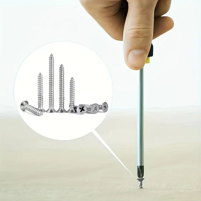 Choice DIY Self Tapping Wood Screws Set M2 Cross Pan Head by zapcart