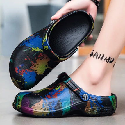 Gacimy Men EVA Sandals Non Slip Waterproof Beach Shoes by zapcart