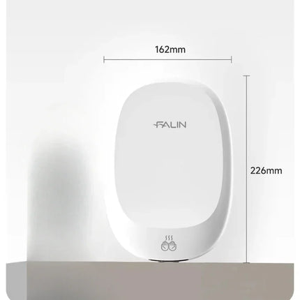 Saintciaga Mini Hand Dryer Wall Mounted 1000W Auto Sensor CE by zapcart