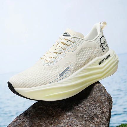 Men's SENTACN Running Shoes Cushioning Breathable Training by zapcart