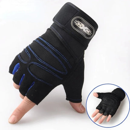 HUBEI Outdoor Sport Gloves Fingerless Wrist Guard Women Men by zapcart