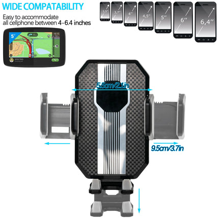 XUKEY 360 Rotation Phone Holder Dash Mount For Safe Driving by zapcart